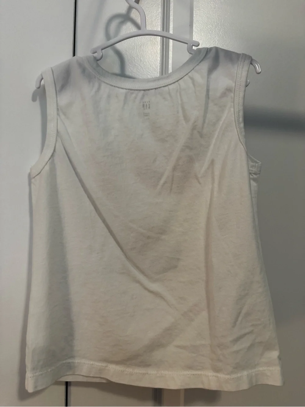 GAP Kids White Snoopy Tank Top